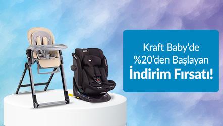 Kraft Baby Seçili Ürünlerde Sepette %20 İndirim