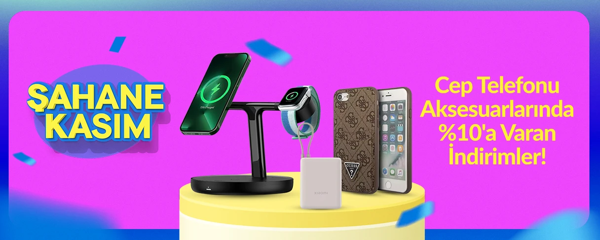 Cep Telefonu Aksesuarlarında %10'a Varan İndirimler!