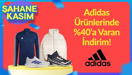 Adidas Markalı Spor Giyim ve Ayakkabılarda %40'a Varan İndirim!