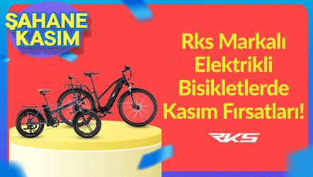 Rks Markalı Elektrikli Bisikletlerde Kasım Fırsatları!