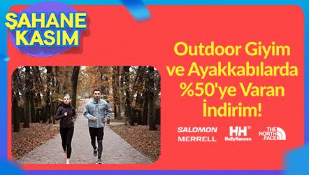 Kasıma Özel Outdoor Giyim ve Ayakkabılarda %50'ye Varan İndirim!