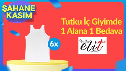 Tutku İç Giyimde 1 Alana 1 Bedava