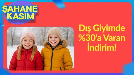 Dış Giyimde %30'a Varan İndirim