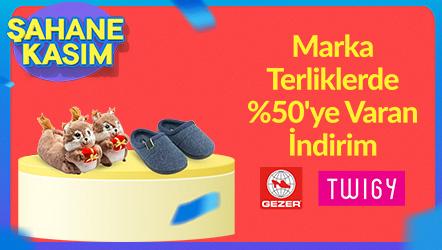 Gezer Marka Terliklerde %50'ye Varan İndirim