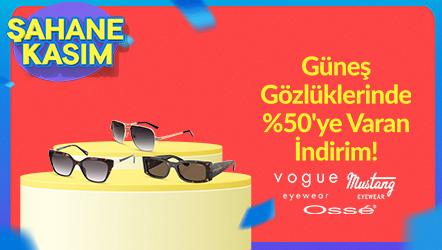 Güneş Gözlüklerinde %50'ye Varan İndirim