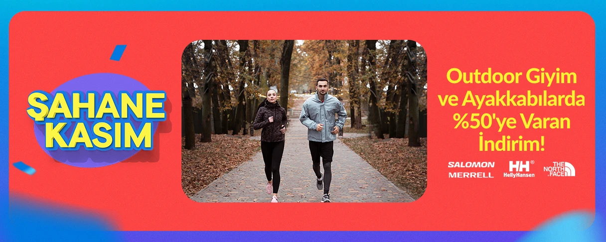 Kasıma Özel Outdoor Giyim ve Ayakkabılarda %50'ye Varan İndirim!