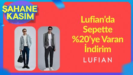 Lufian Markalı Ürünlerinde Sepette %20ye Varan İndirim