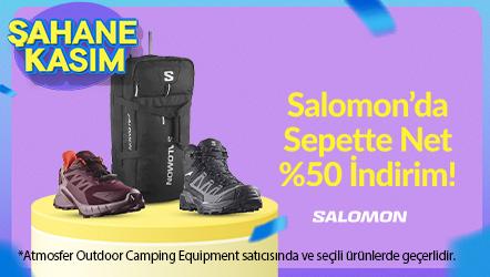 Seçili Salomon Markalı Ürünlerde %50 Sepette İndirim!