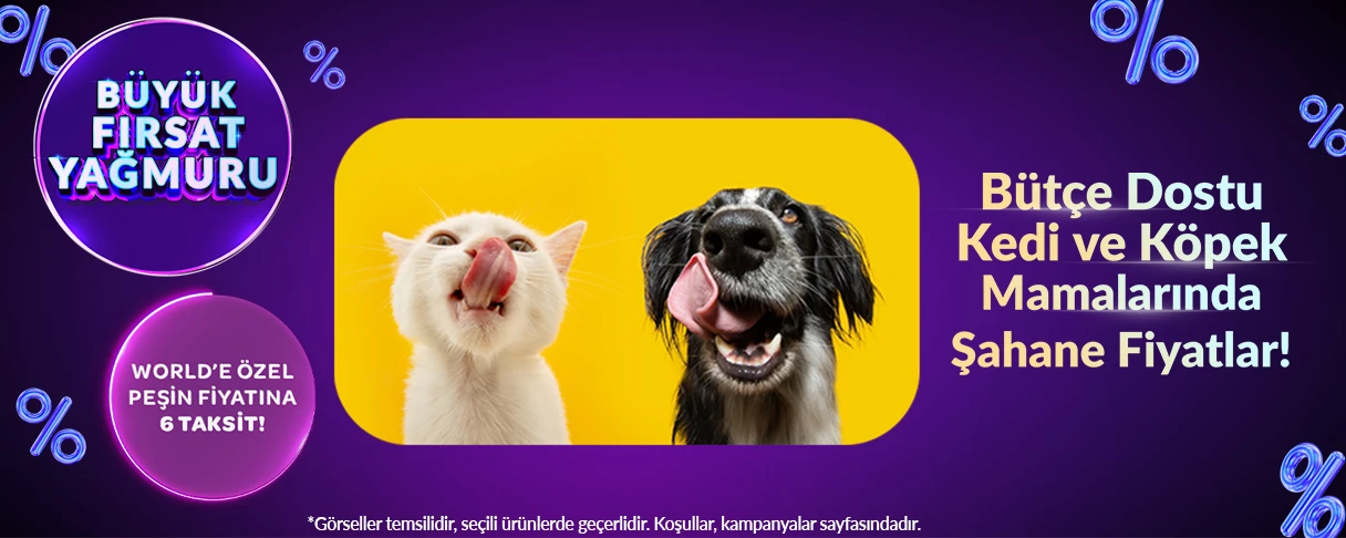 Bütçe Dostu Kedi ve Köpek Mamalarında Şahane Fiyatlar!