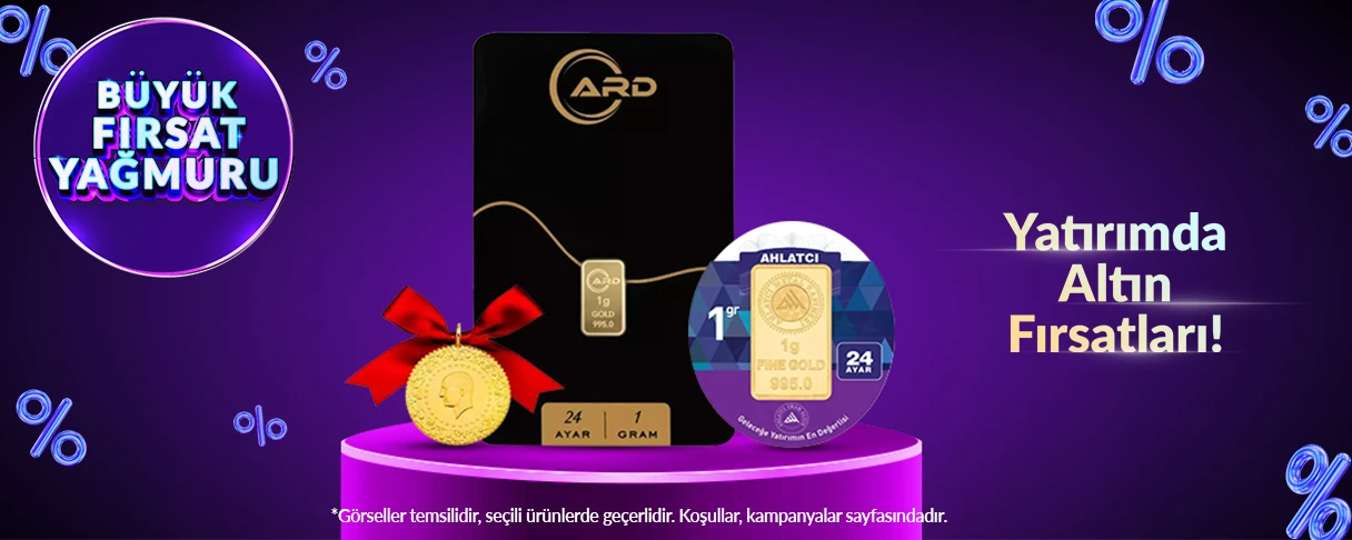 Yatırımda Altın Fırsatları!