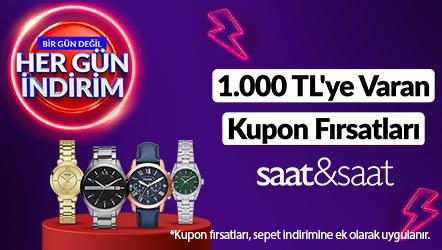 Saatvesaat Mağazasında Kupon Fırsatı!
