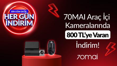70MAI X800 ve A510 Araç İçi Kameralarında 800 TL’ye Varan İndirim!