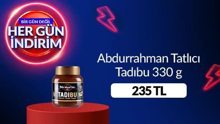 Abdurrahman Tatlıcı Tadıbu 330 g 235 TL