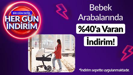 Bebek Arabalarında Sepette %40’a Varan İndirim!