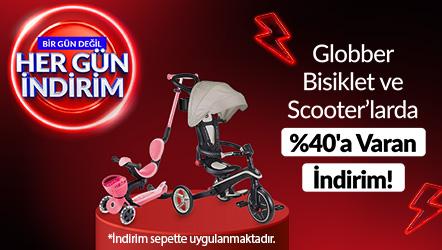 Globber Bisiklet ve Scooter’larda %40’a Varan İndirim!