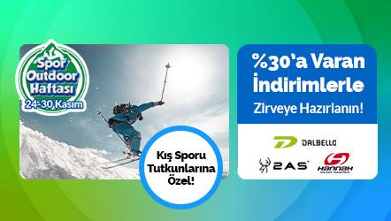 Kış Sporu Tutkunlarına Özel! %30’a Varan İndirimlerle Zirveye Hazırlan!