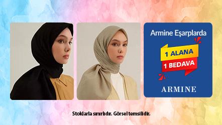Armine Eşarplarda 1 Alana 1 Bedava