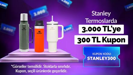 Stanley Termoslarda 3.000 TL'ye 300 TL Kupon