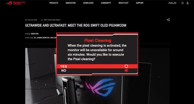 ASUS ROG Strix OLED XG27ACDNG Gaming Monitör H11
