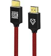 Vertux VertuLink-150, 8K HDMI kablosu, Ultra HD 48 Gbit/s yüksek hızlı HDMI kablosu, 60 Hz'de 8K,...