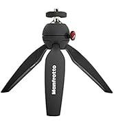 Manfrotto MTPIXIMII-B, Kompakt Sistem Kameraları için Tutamaklı PIXI Mini Tripod, İtalya'da Üretildi...