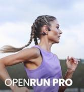 Shokz OpenRun Pro Spor Kulaklığı, Mikrofonlu Açık Kulak Spor Kulaklığı, Bluetooth Kablosuz Kulaklık