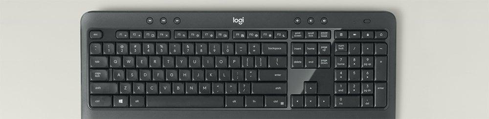 Logitech MK540 Siyah Kablosuz Klavye Mouse Set