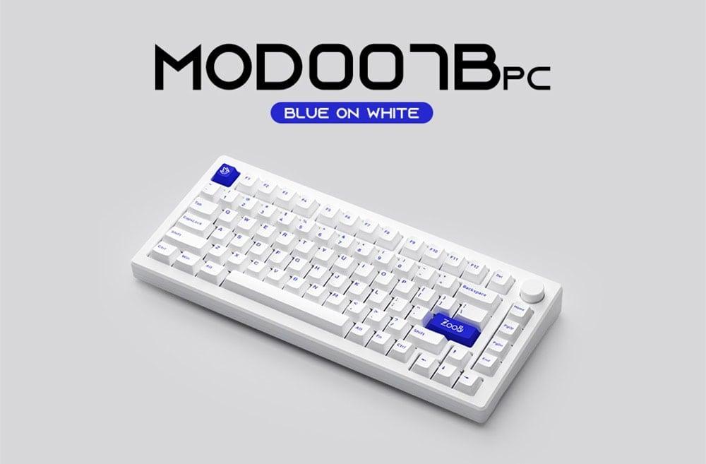 Akko Mod 007b Pc Blue On White Klavye H1