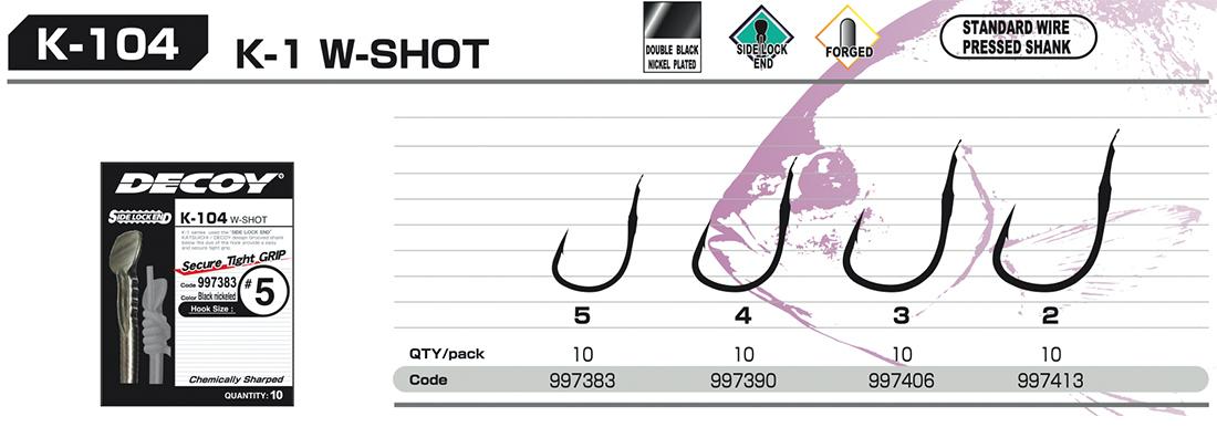 Decoy K-104 W-Shot Olta İğnesi BN #2