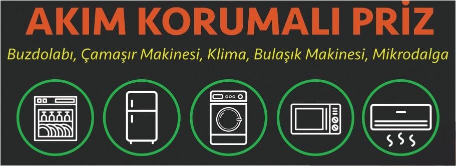 Akım Korumalı Priz İçerik