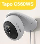 TP-Link Tapo C560WS | 4K 8MP Dış Mekan Wi-Fi 6 Güvenlik Kamerası | Yerel Yüz Tanıma | AI İnsan/Ev...