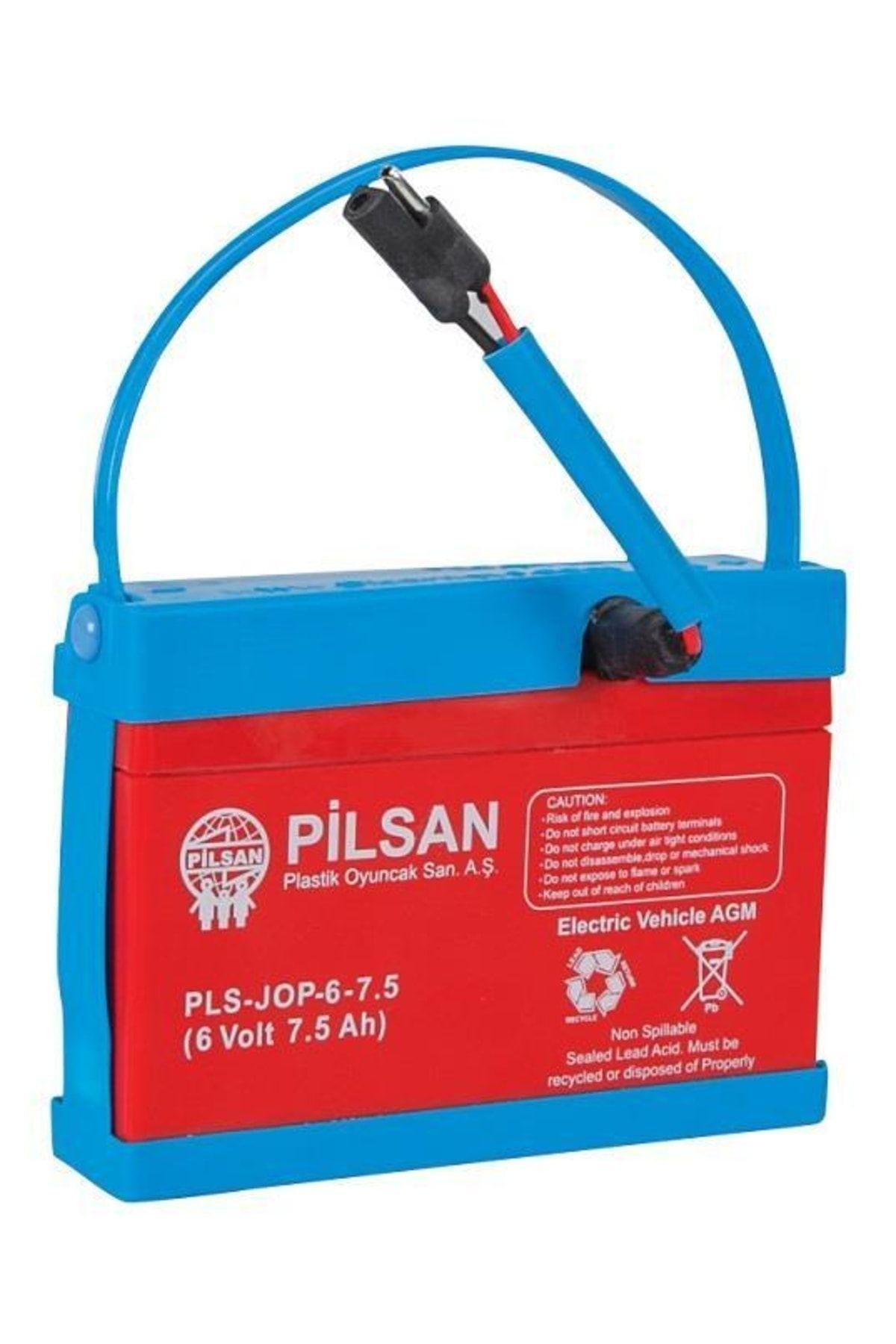 PİLSAN 6 Volt 7 Amper Akülü Araba Aküsü 6 V 7 A Orjinal Akü