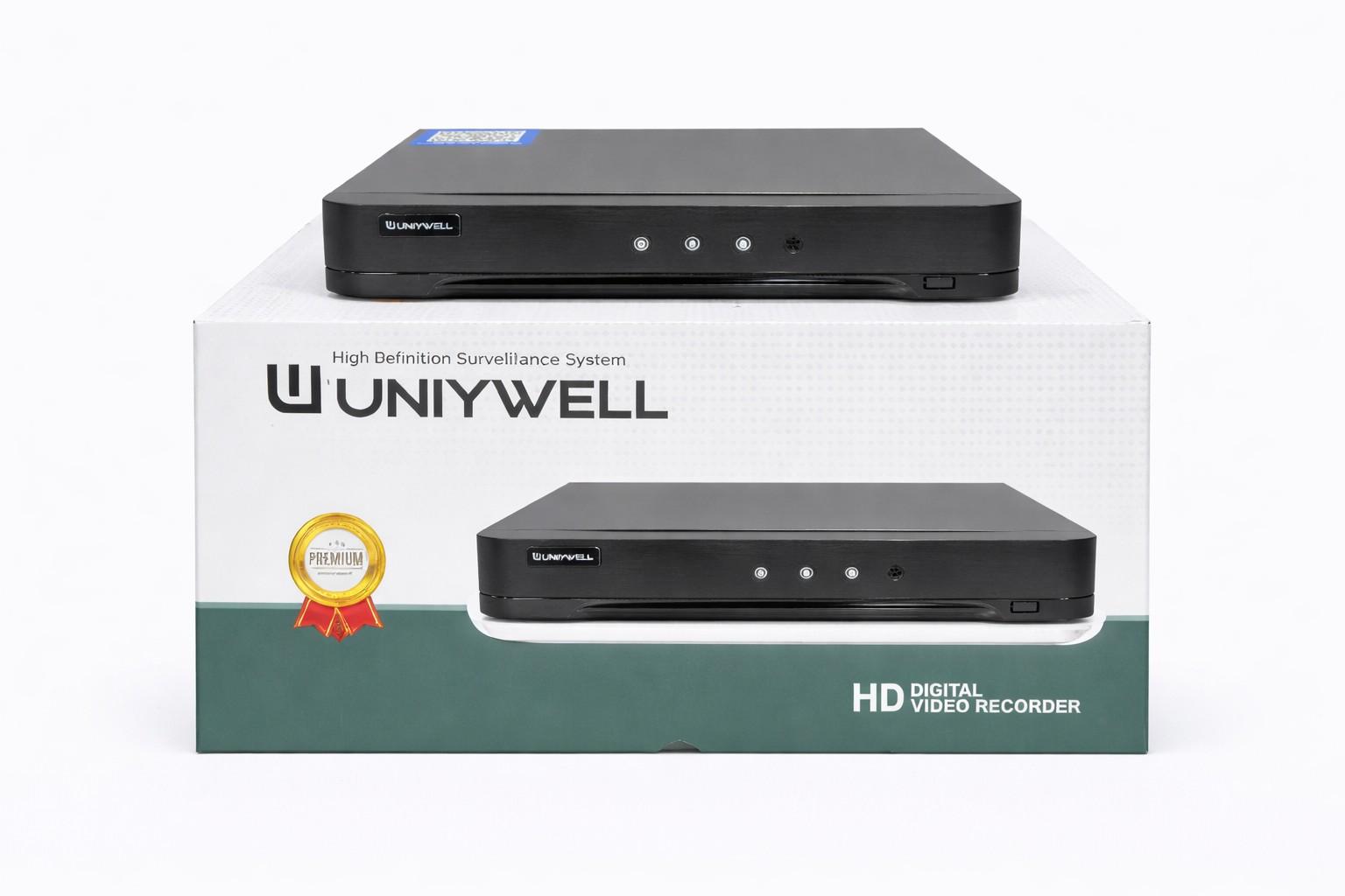 UNIYWELL UNW-0109 10 KANAL 5MP H.265 1 HDD NVR KAYIT CİHAZI