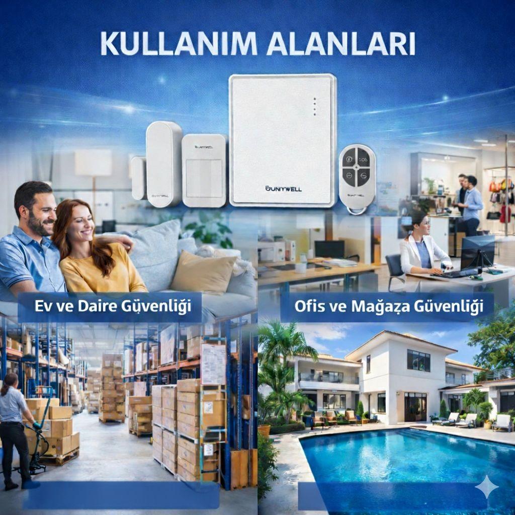 UNIYWELL 7616 AKILLI ALARM SET