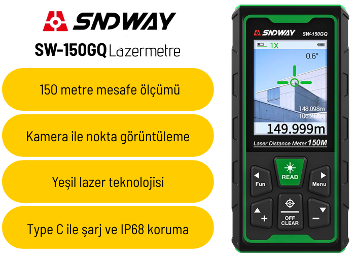 sw-150gq lazermetre
