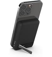 Belkin 5000 mAh Magsafe Kablosuz Güç Bankası | 10W w/Kablolu ve 7.5W Kablosuz Hızlı Şarj | Uyumlu...
