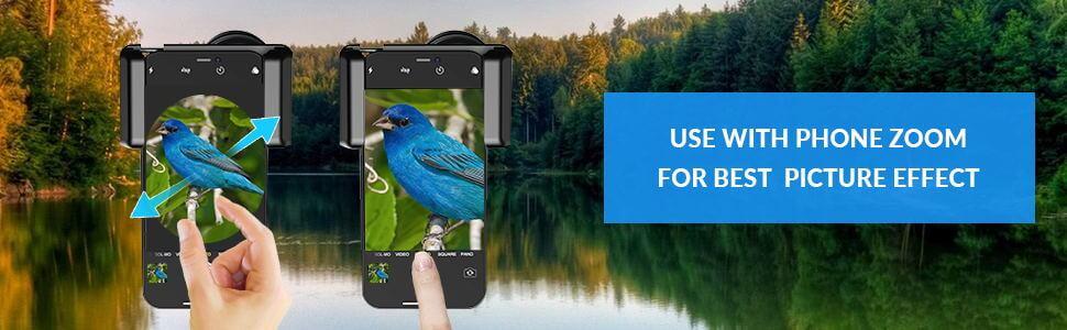 EN İYİ RESİM ETKİSİ İÇİN TELEFON ZOOM İLE 36X TELEFOTO LENS KULLANIMI