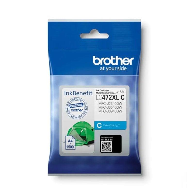 Brother LC472XL Orijinal Kartuş Mavi