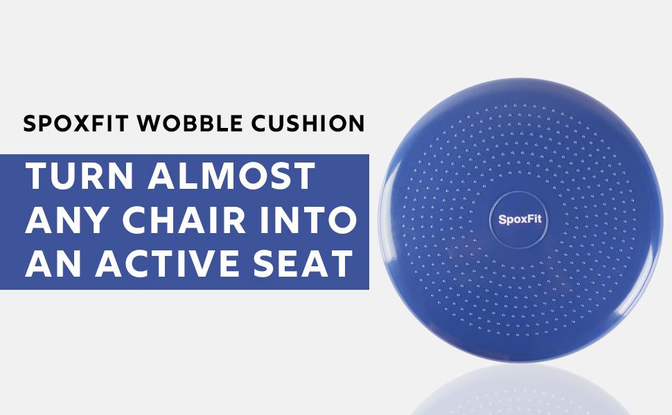 SpoxFit Wobble Cushion turn almost any chair into an active seat