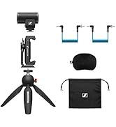 Sennheiser Professional MKE 200 + Mobil Cihaz Seti, Smartp'li Yönlü Kamera Doğrudan Mikrofonu...