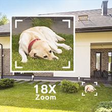 18X optik yakınlaştırma