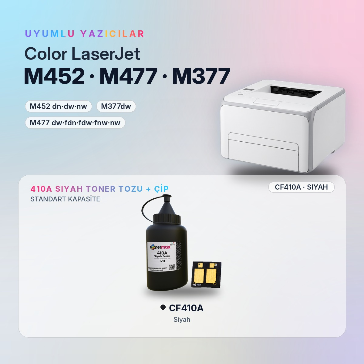 CF410A Toner Tozu