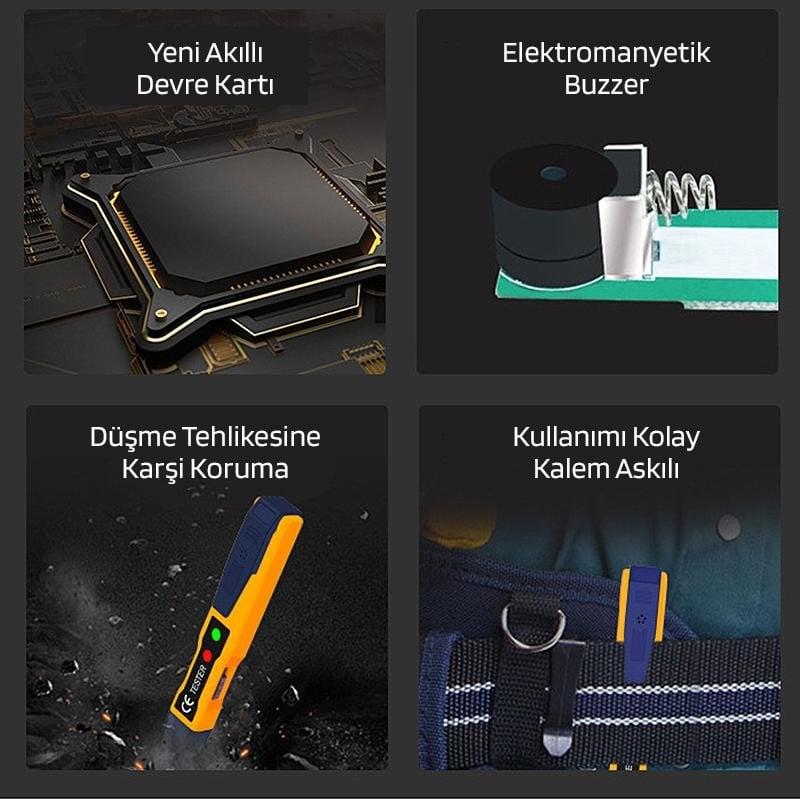 Powermaster Dedektörlü Kontrol Kalemi İçerik