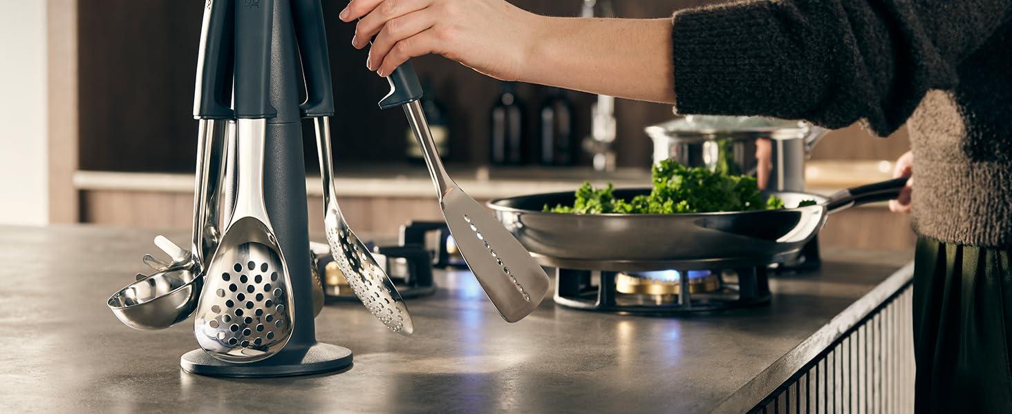 Joseph Joseph Amazon Elevate Steel Utensil Carousel