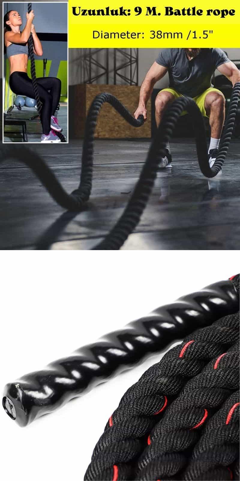 XTR Fitness Crossfit Halatı 9m