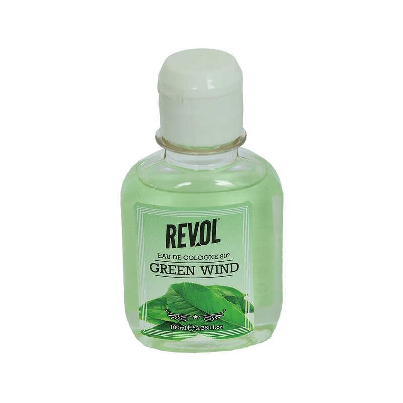 REVOL YEŞİL ÇAYLI KOLONYA GREEN WİND EAU DE COLOGNE 80 DERECE
