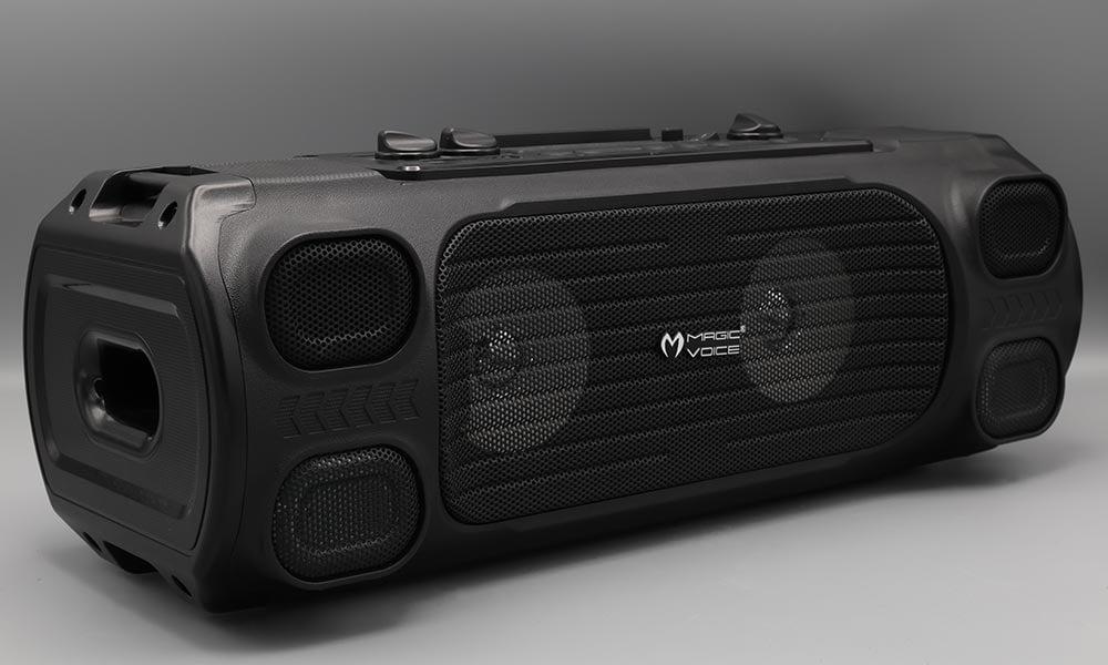 Magicvoice MV-7001 VHF El Mikrofonlu USB-SD-BT Işıklı 40 W Taşınabilir Amfi