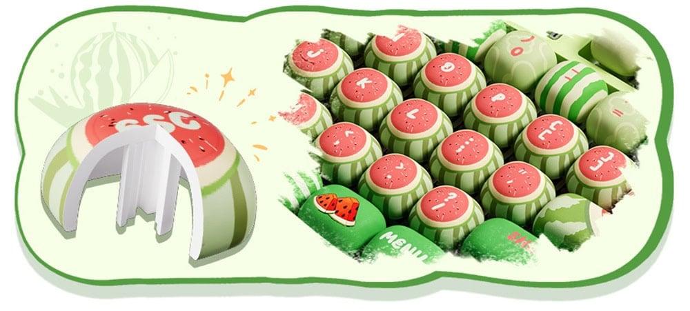 Akko Monsgeek Mg108b Watermelon Klavye H2