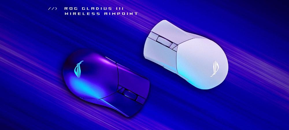 ASUS ROG GLADIUS III AimPoint Kablosuz Siyah V2 Mouse a2