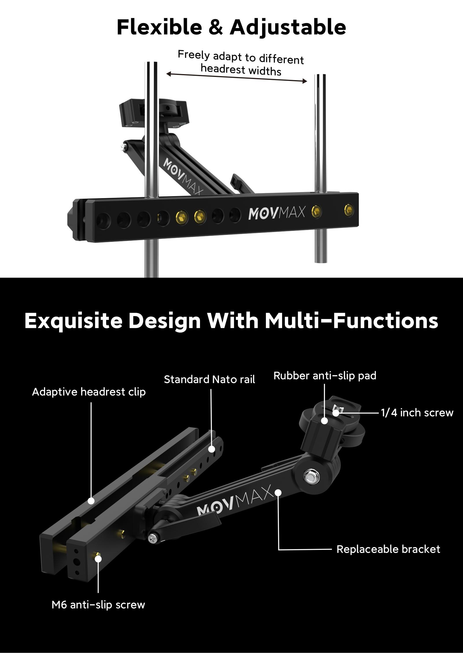 MOVMAX Suction Cup Bracket